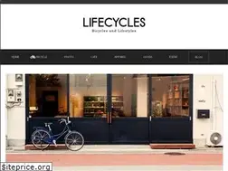 Sites similar to lifecycles.jp