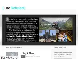 Sites similar to lifedefused.com