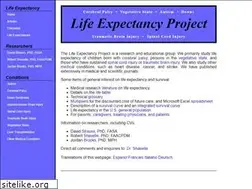 Sites similar to lifeexpectancy.com