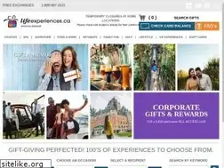 Sites similar to lifeexperiences.ca