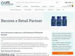 Sites similar to lifeextensionretail.com