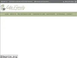 Sites similar to lifefamilychiro.net