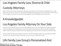 Sites similar to lifefamilylaw.com