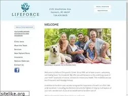 Sites similar to lifeforcechirocenter.com