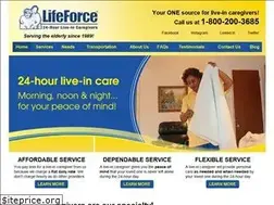 Sites similar to lifeforceeldercare.com