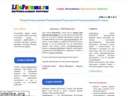 Sites similar to lifeforums.ru