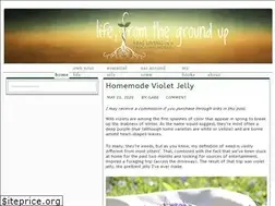 Sites similar to lifefromthegroundup.us