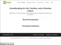 Sites similar to lifefunder.com