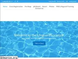 Sites similar to lifeguardsociety.com