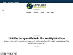 Sites similar to lifehack-solution.com