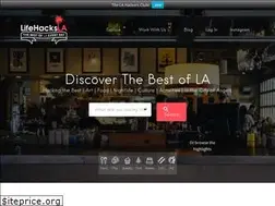 Sites similar to lifehacksla.com