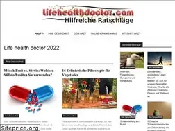 Sites similar to lifehealthdoctor.com