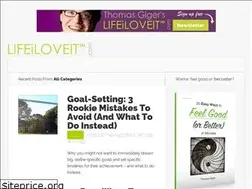 Sites similar to lifeiloveit.com