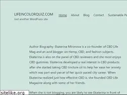 Sites similar to lifeincolorquiz.com