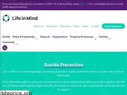 Sites similar to lifeinmind.org.au