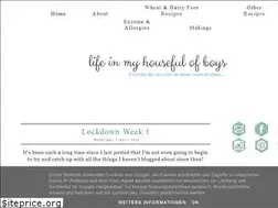 Sites similar to lifeinmyhousefulofboys.com