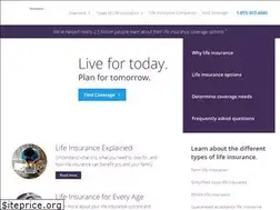 Sites similar to lifeinsurance.org