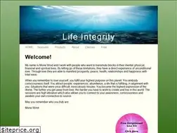 Sites similar to lifeintegrity.com