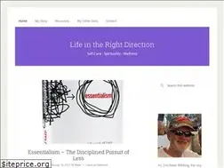 Sites similar to lifeintherightdirection.com