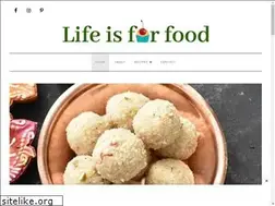 Sites similar to lifeisforfood.com