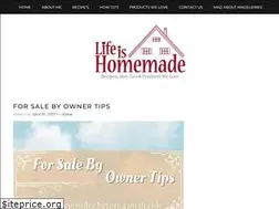 Sites similar to lifeishomemade.com