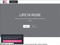 Sites similar to lifeisrose.fr