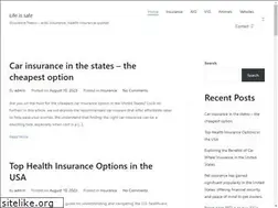 Sites similar to lifeissafe.com