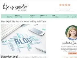 Sites similar to lifeissweeterbydesign.com