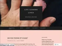 Sites similar to lifelessonslived.com