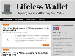 Sites similar to lifelesswallet.com