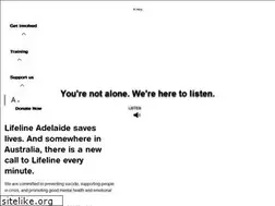 Sites similar to lifelineadelaide.org
