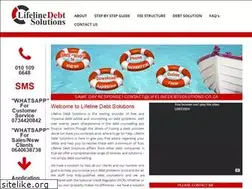 Sites similar to lifelinedebtsolutions.co.za