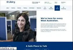 Sites similar to lifelinewa.org.au