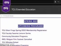 Sites similar to lifelong.tcu.edu