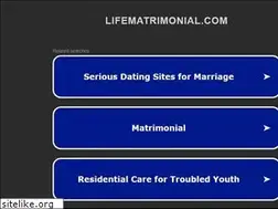 Sites similar to lifematrimonial.com