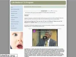 Sites similar to lifematterstv.org