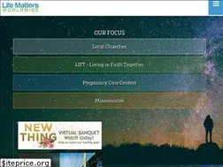 Sites similar to lifemattersww.org