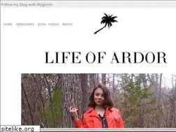 Sites similar to lifeofardor.com