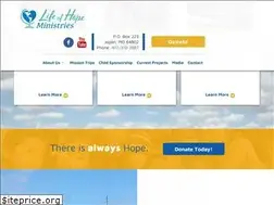 Sites similar to lifeofhope.org