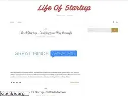 Sites similar to lifeofstartup.com