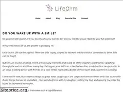 Sites similar to lifeohm.com