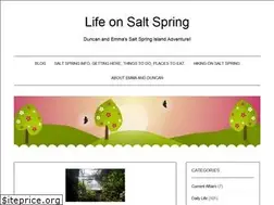 Sites similar to lifeonsaltspring.com