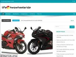 Sites similar to lifeontwowheelsride.com