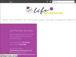 Sites similar to lifepharmacyremuera.co.nz