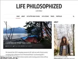 Sites similar to lifephilosophized.com