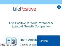 Sites similar to lifepositive.com