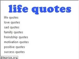Sites similar to lifequotes.site