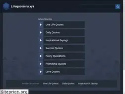Sites similar to lifequotesru.xyz