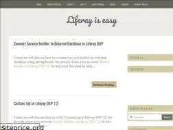 Sites similar to liferayiseasy.blogspot.com