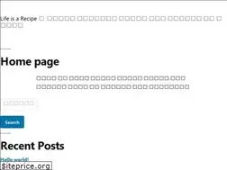Sites similar to lifesarecipe.com